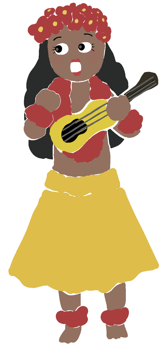 歌うフラガール