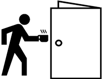 憩いの場の入口
